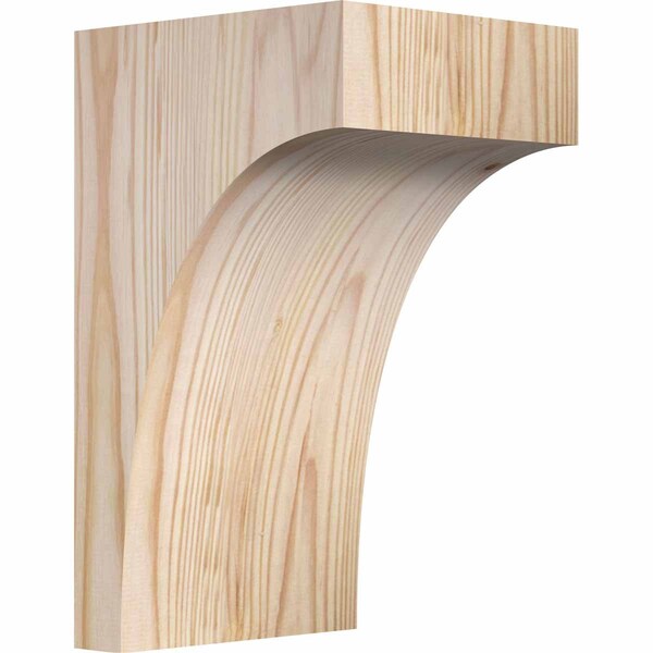 Ekena Millwork Huntington Smooth Corbel, Douglas Fir, 5 1/2"W x 6"D x 10"H COR06X06X10HUN00SDF - main